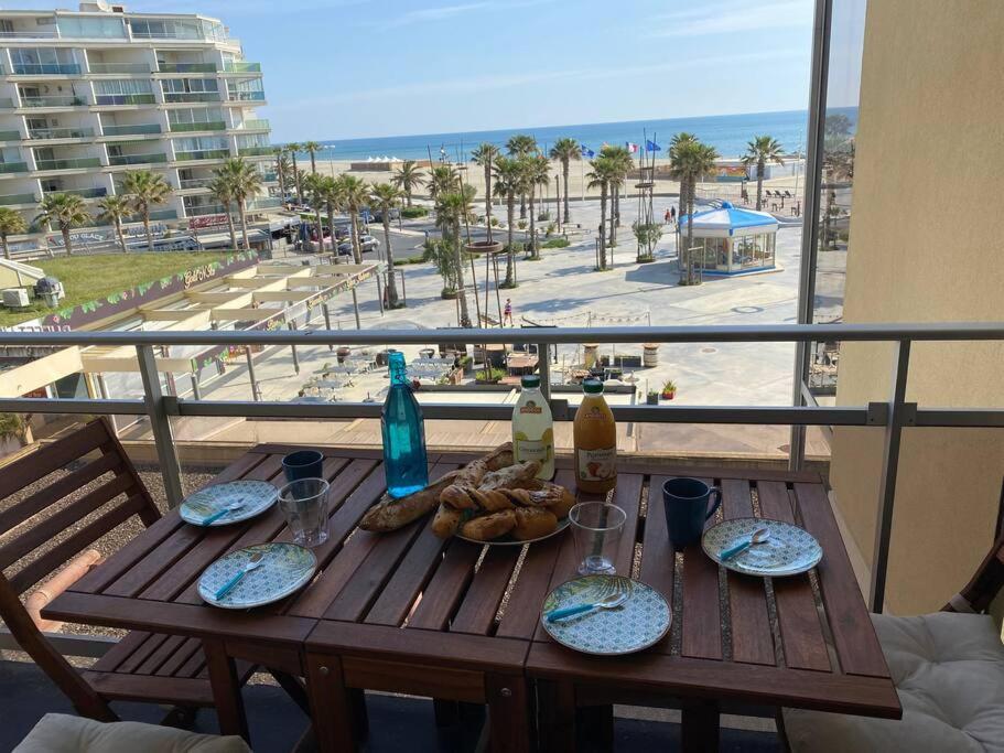 Appartement Face A La Mer Canet En Roussillon Kültér fotó